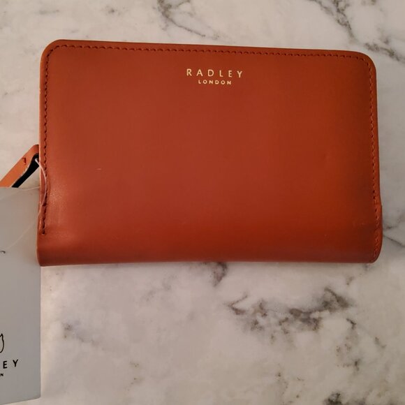 Radley London Leather Wallet in Tan Leather New - Picture 1 of 7